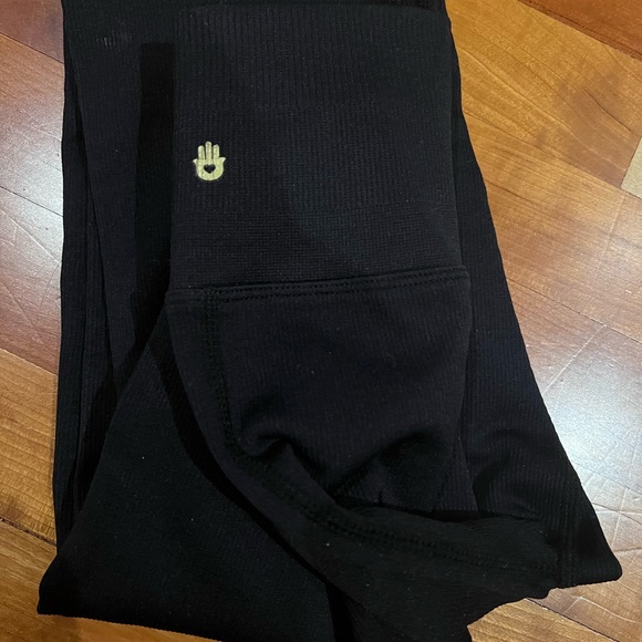 SPIRITUAL GANGSTER Love Sculpt Seamless Legging Black Ribbed - Picture 3 of 7